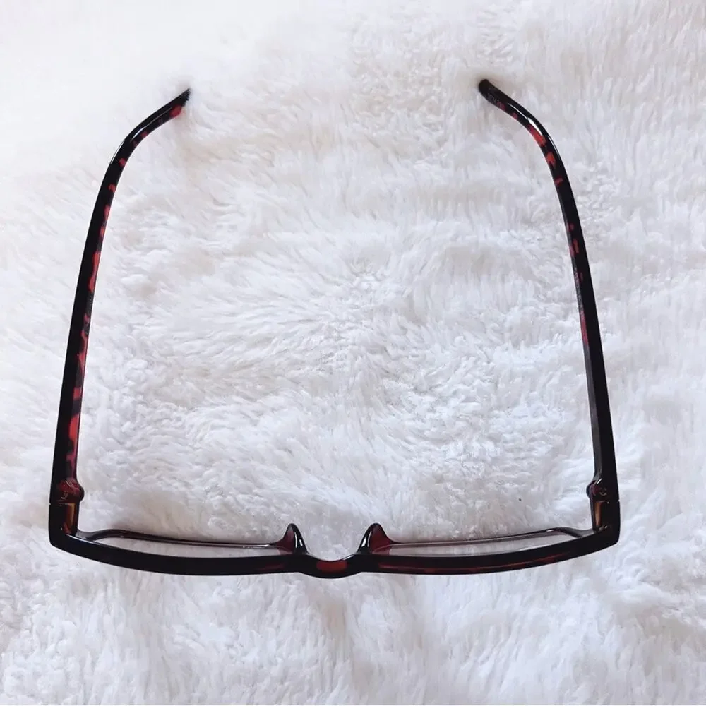Vincent Brown Rectangular Classic Reader Glasses - Picture 6 of 9